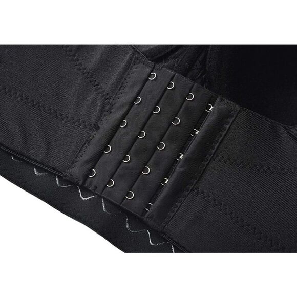 Bra Corset Top++Madonna Style Metallic Studs Bustier, White - Picture 6 of 6